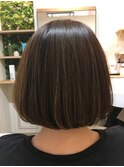 二日市　ナチュラルボブ　艶髪
