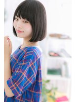 ヘアアンドビューティー ミック(Hair & Beauty miq)&nbsp;シンプルカワイイ♪前下がりナチュラルボブa