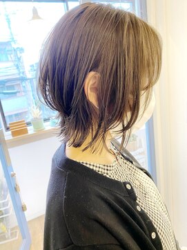 メルト 吉祥寺(melt) 【宮本大輔】大人かわいい 小顔 外ハネ レイヤーボブ 伸ばしかけ