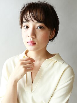 ザビー(THE B) 本八幡×黒髪×オイルで作る艶束ショート