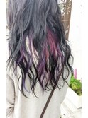 インナーカラー×レッドバイオレット