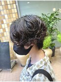 【LA'BO三浦】ハンサムショート×パーマ