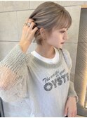 【VIVO】西屋綾香 韓国ヘア ホワイトシナモンベージュ 外国人風