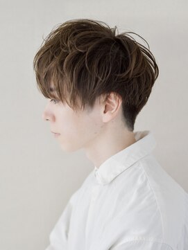 アトリエイトワ(atelier ittowa) ブルーブラック/ニュアンスパーマ/波巻きツイストスパイラル/49