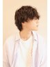 【men's】カット＆パーマ＆頭皮ケアSPA/¥11,980（眉カット付）