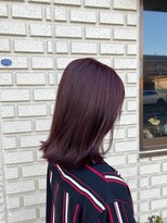 バイナル&nbsp;ブリーチ無し　カシスラベンダー　金子