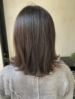 ラベスト バイ セロ 池袋メトロポリタン前(LOVEST by CERO)&nbsp;ミディアム/オリーブグレージュ［池袋駅 髪質改善 ］