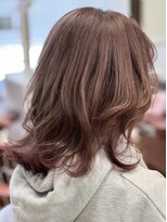ヘアークリアー 春日部&nbsp;大人可愛いベリーショコララテカラー/30代40代50代/春日部