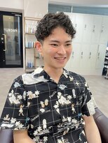 フェイス 石川町 (FACE)&nbsp;メンズショート × スパイラルパーマ