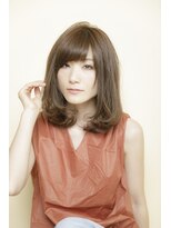 アフロディーテ 銀座(APHRODITE GINZA)&nbsp;黒髪/グレーベージュ/レイヤーロング/前髪パーマ/銀座