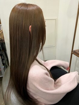 ヘアーサロンネイブ(Hair Salon Nab)の写真/髪質やダメージに合わせて施術☆《Nab》の髪質改善ストレート＆トリートメントでうるつや美髪へ◇