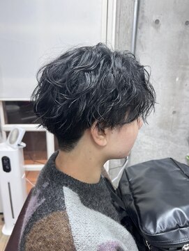 オムファミーユラグ(homme, famille raugh) 波巻きマッシュ