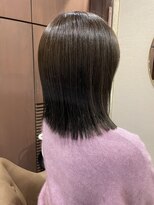 穀雨(Kokuu)&nbsp;質感、艶感、色持ちup☆の水素カラー＋カット