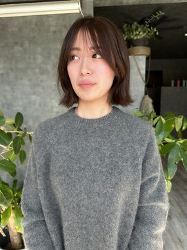 グラック(glac) 【シースルーbang bob】