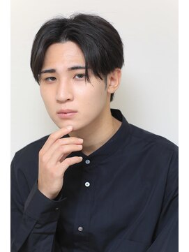 メンズウィル バイ スヴェンソン 京都スタジオ(MEN'S WILL by SVENSON) 爽やかイメージ!ナチュラルマッシュセンターパート