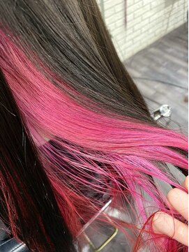 ミミック (mimic) 【派手髪】pastel pink【インナーカラー】