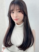 新宿 セイヴィアン ヘアーギャラリー(Savian Hair garelly) 【新宿Savian】韓国風ロング