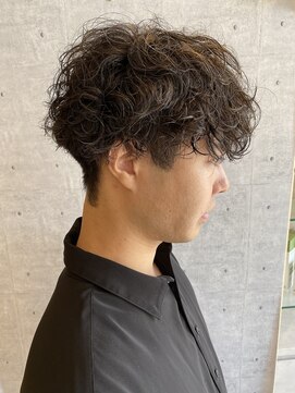 レイフィールド 関店 波巻きツイストスパイラルパーマ/メンズヘアスタイル/ウェーブ