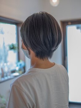 フェイスフォーヘア(Faith for Hair)の写真/ショート・ボブならお任せ！骨格や髪質を見極めた繊細なカットで、あなたの魅力を最大限引き出します♪