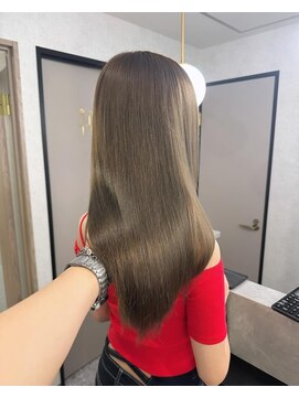 アンク クロス 新宿店(ANKHCROSS) オリーブグレージュ @kasumistgram アンククロス新宿