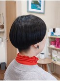 重めマッシュショート