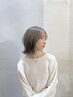 【６月限定】小顔似合わせカット＆透明感カラー＆ミルボンTR　15,840⇒11000