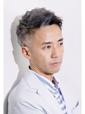 大人爽やかビジネスショートアップバンクフェード20代30代