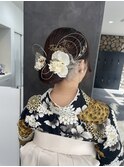 卒業式セットヘアアレンジヘアセット