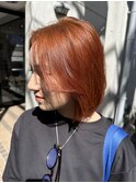 ブリーチなしオレンジ