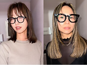 アンドコー(Andco)の写真/ナチュラルで周りと差が付くハイトーンカラー*ブリーチなしで叶える透明感カラーも得意〈富沢/白髪ぼかし〉