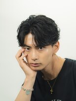 テクト バイアッシュ 吉祥寺店(Tect by Ash) フェザーパーマセンターパート毛流れニュアンスパーマ