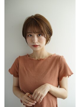 ルフュージュ バイ プロデュース 相模大野店(Refuge by Produce) くびれショート/マロンベージュ