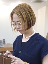 パークレーン アイス イヴェン(park lane ICI yeven)&nbsp;ベージュ　グラデーションカラーデザインカラー/akari