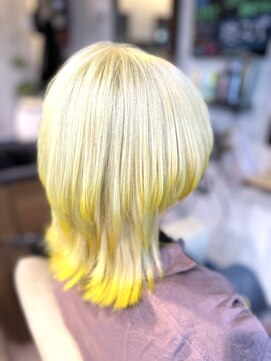 フリーダム 千種店(Freedom) ブロンド×エンドカラー