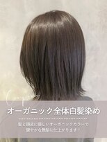 スピーディーカラー 高崎上佐野店 オーガニック全体白髪染め