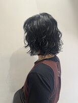 ウクラ バイ レシッド 池袋(uchla by rcid)&nbsp;抜け感ニュアンスヘア☆ボブパーマ☆ウェーブパーマ