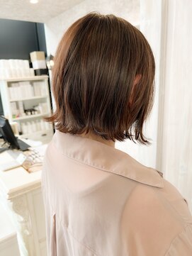 キャアリー(Caary) 福山市Caary髪質改善ストレート人気イルミナカラー外ハネボブ