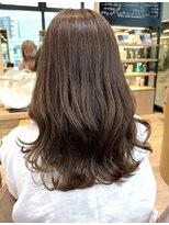 バイオレット 表参道店(Violet)&nbsp;こっくりブラウンブリーチなしカラーレイヤーカット