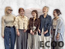 ECOOがお客さまに支持されるPOINTをご紹介☆レイヤーカット/髪質改善カラー/女性スタイリスト多数