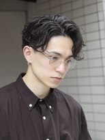 ジレス(Jiles)&nbsp;ニュアンスパーマ/メンズカット[メンズパーマ/江坂/吹田/メンズ]