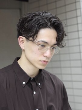 ジレス(Jiles) ニュアンスパーマ/メンズカット[メンズパーマ/江坂/吹田/メンズ]