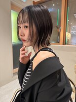 サンド 名古屋(sand) 小顔ショートボブ×地毛風縮毛矯正×名古屋駅