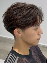 フィフス 札幌大通(fifth) 札幌大通フェザーパーマニュアンスパーマセンターパートゆるめ◆