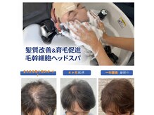 髪質改善 ソアリス 烏丸丸太町店(soiris)の雰囲気（毛幹細胞ヘッドスパで育毛促進で頭皮/毛穴からの根本髪質改善を）