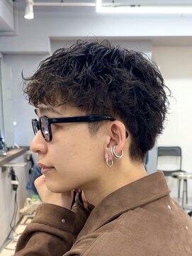 アンサー 渋谷(ANSWER) ルーズショートスパイキーショート短髪ツーブロック