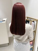 コト 福井大和田店(coto)&nbsp;福井/大和田/レッドブラウン/ブリーチなしダブルカラー/暖色