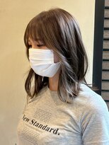 ナック ウメダ(knack UMEDA)&nbsp;透明感グレージュインナーカラー【阪急梅田】