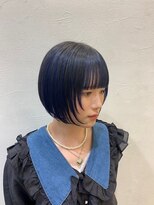 ダスティ 梓川店(Dasty)&nbsp;アンブレラカラー/ネイビー/レイヤーカット