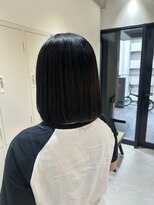 フレームプラス 天王寺あべの店(FRAME+)&nbsp;酸性ストレート×ボブ