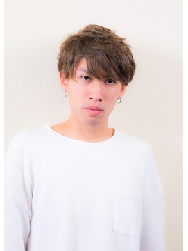 ダアッカ(da acca) 大人クール☆無造作パーママッシュショートスタイル